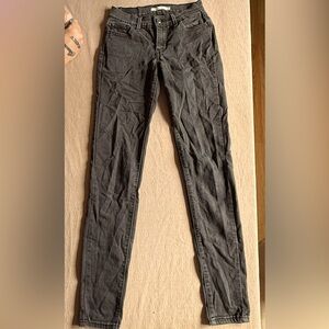 Black Levi Skinny Jeans